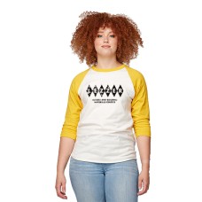 Vintage Diamonds Yellow Raglan